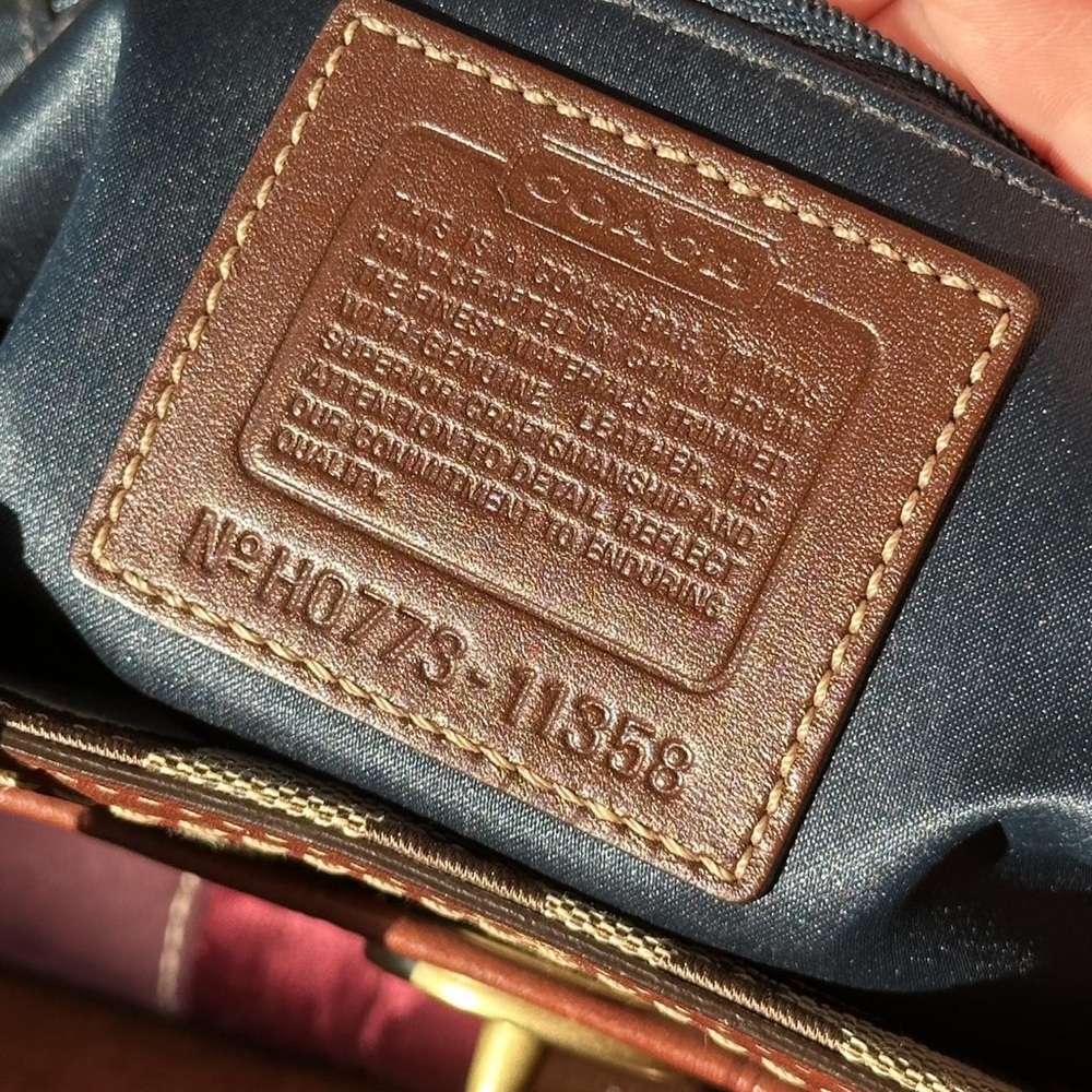 Coach Multicolor Patchwork Tote Bag - image 3